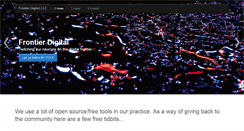 Desktop Screenshot of frontierdigital.com